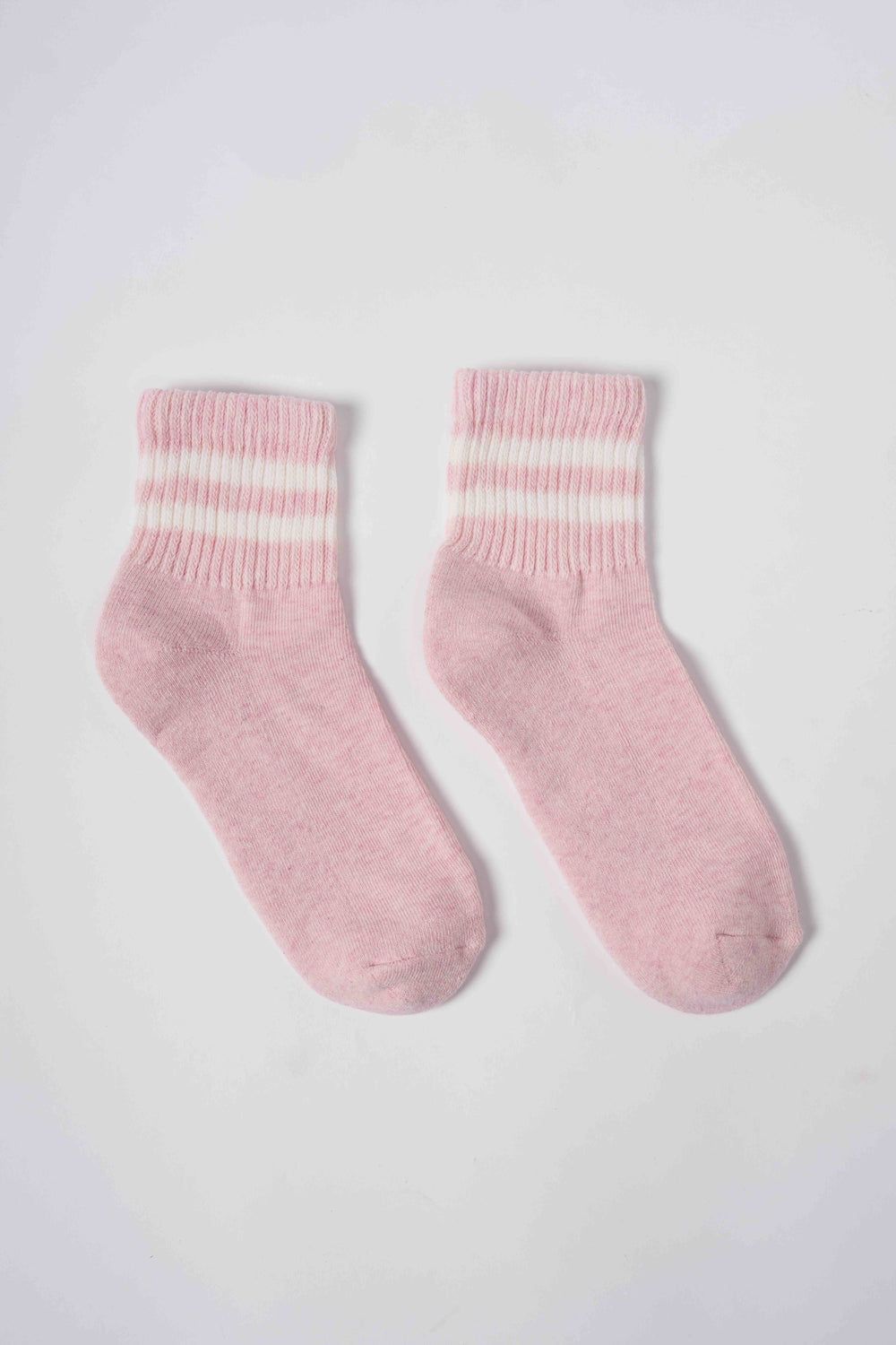 Retro Stripe Short Crew Socks