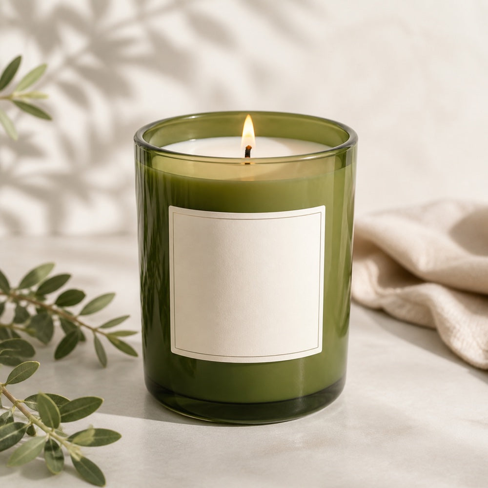 Sage and White Tea pet-friendly fragrance candle
